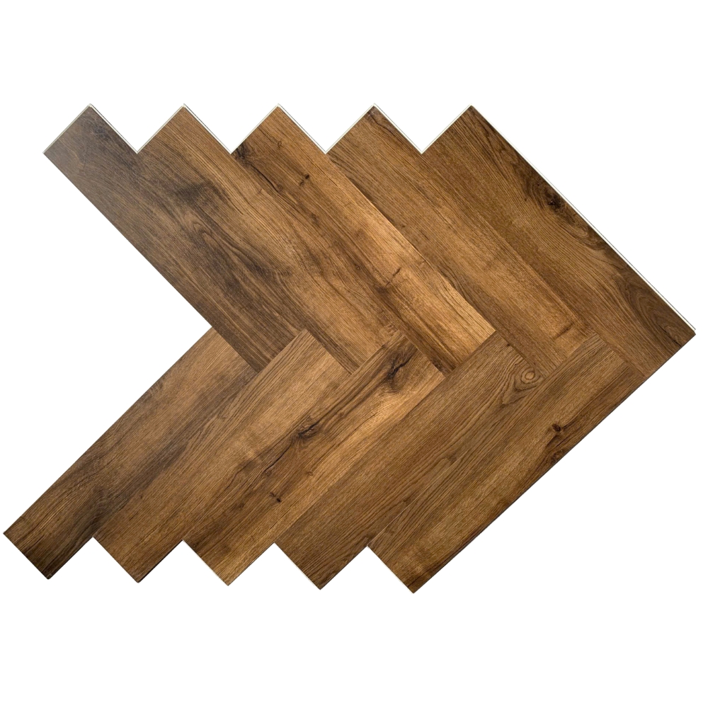 Sàn nhựa hèm khóa xương cá 4mm Glotex