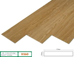 Sàn nhựa keo sẵn glotex 2mm D260