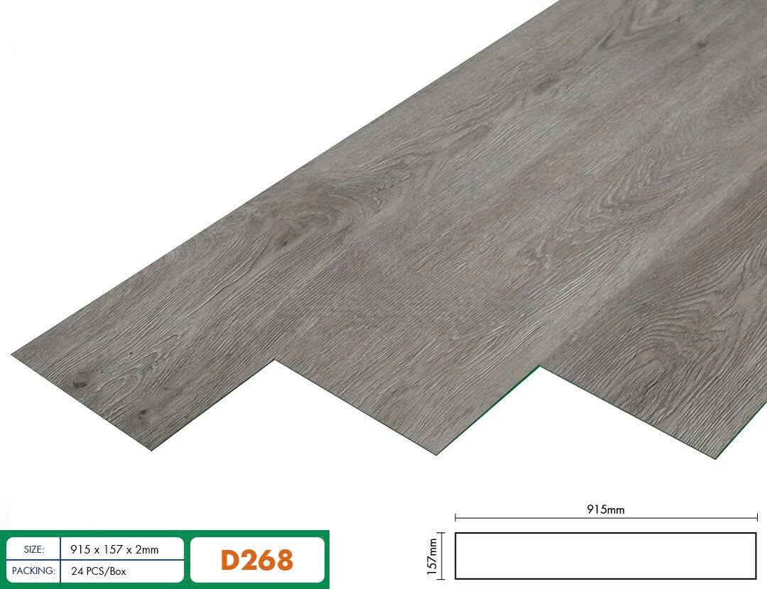 Sàn nhựa keo sẵn glotex 2mm D268