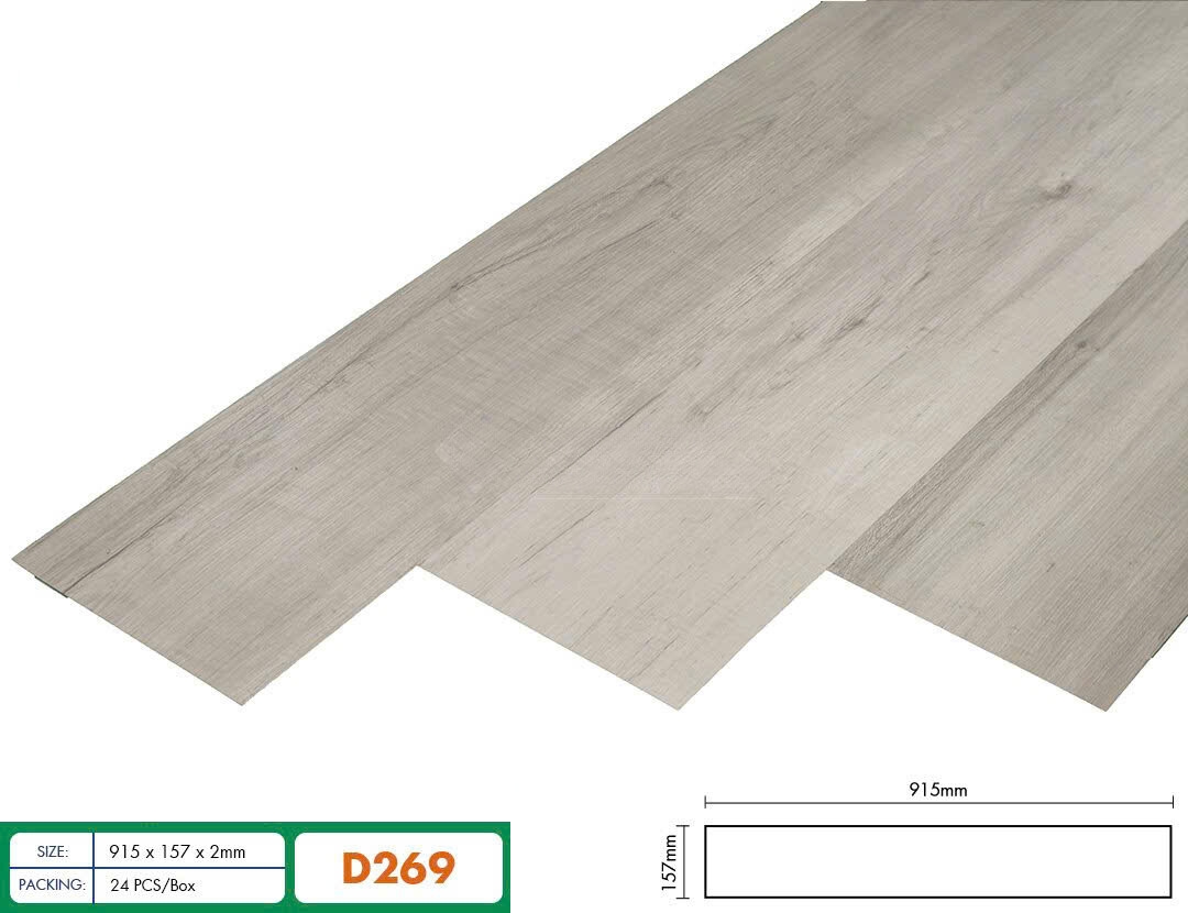 Sàn nhựa keo sẵn glotex 2mm D269