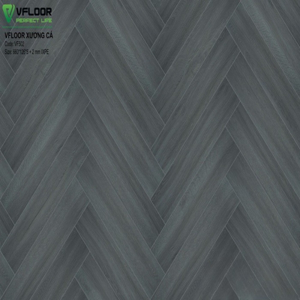 Sàn Nhựa Hèm Khóa VFloor Herringbone VF502